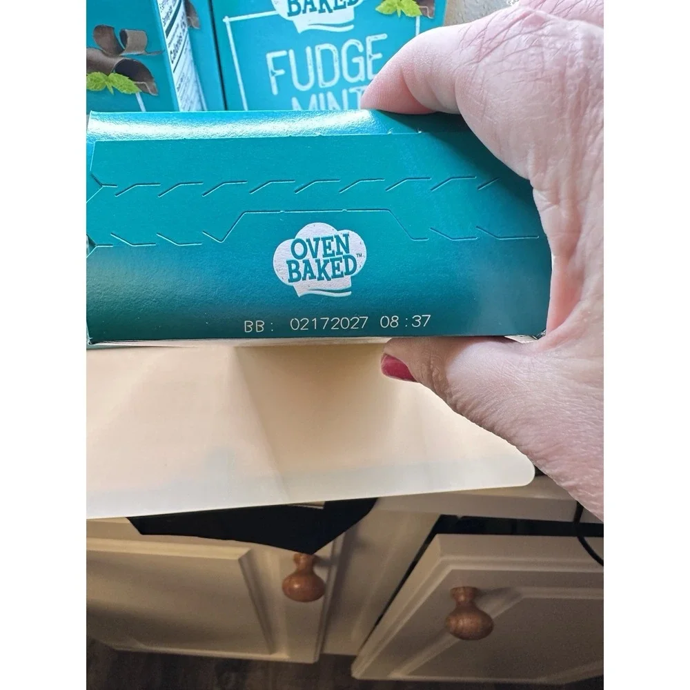 6 Boxes (54 oz) Oven Baked Fudge Mint Cookies‎ 9 oz. NEW